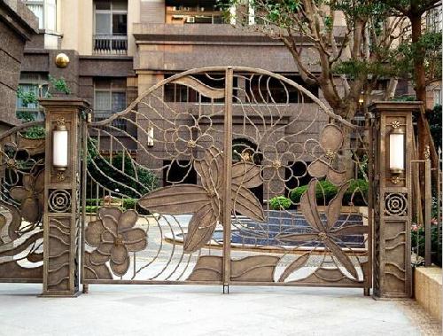 洛陽(yáng)鐵藝-門柱