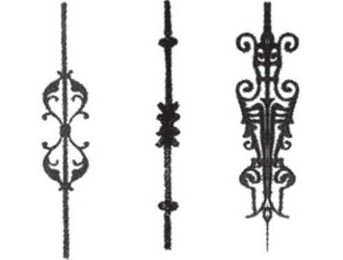 洛陽鐵藝-樓梯花件