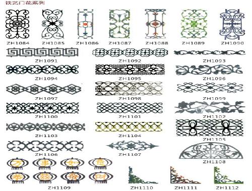 洛陽(yáng)鐵藝-門花